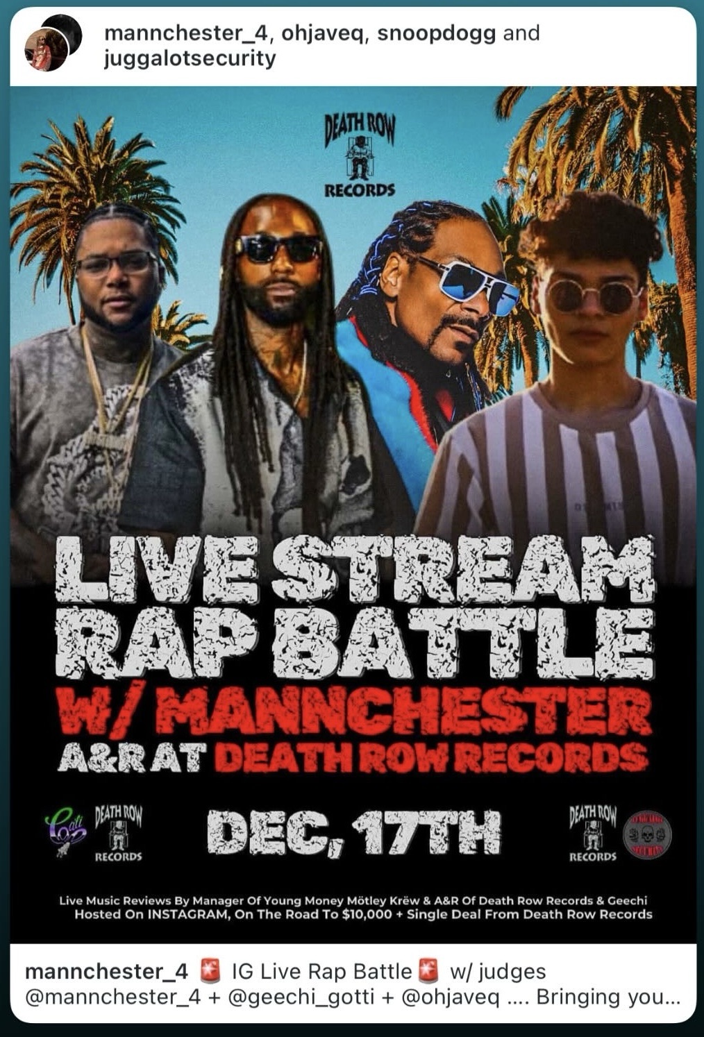 Snoop Dogg Officially Approves Jave Q’s Flyer Design
